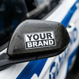 1-Round Wing Mirror Sponsor